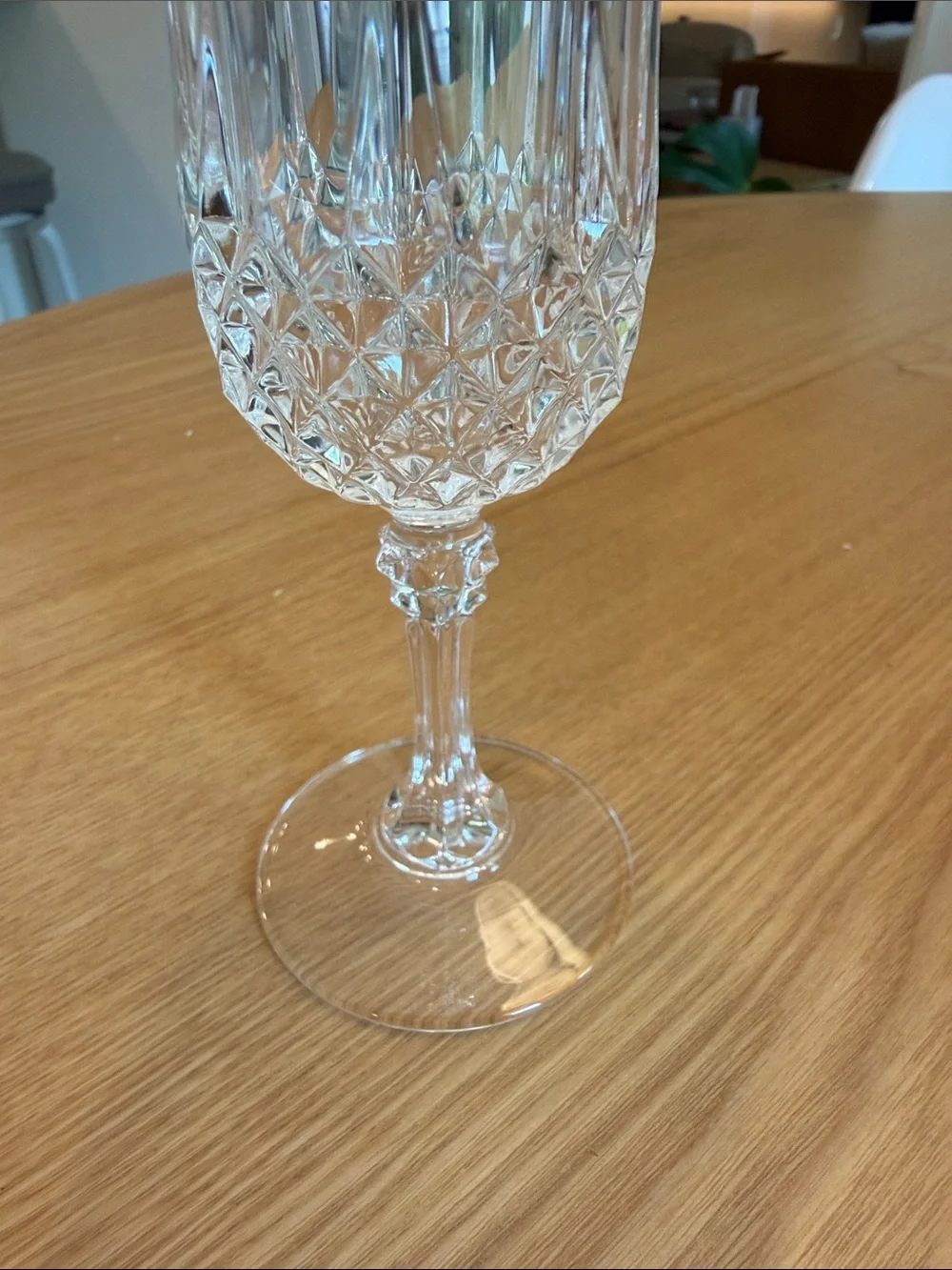 Longchamp (Clear) Champagne Flute by CRISTAL D'ARQUES - DURAND